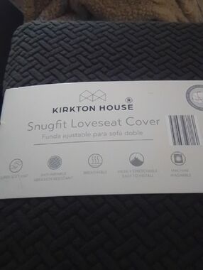 Loveseat Cover - Charcoal - Kirkton House